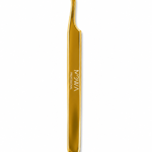 Gold curved volume lash tweezer