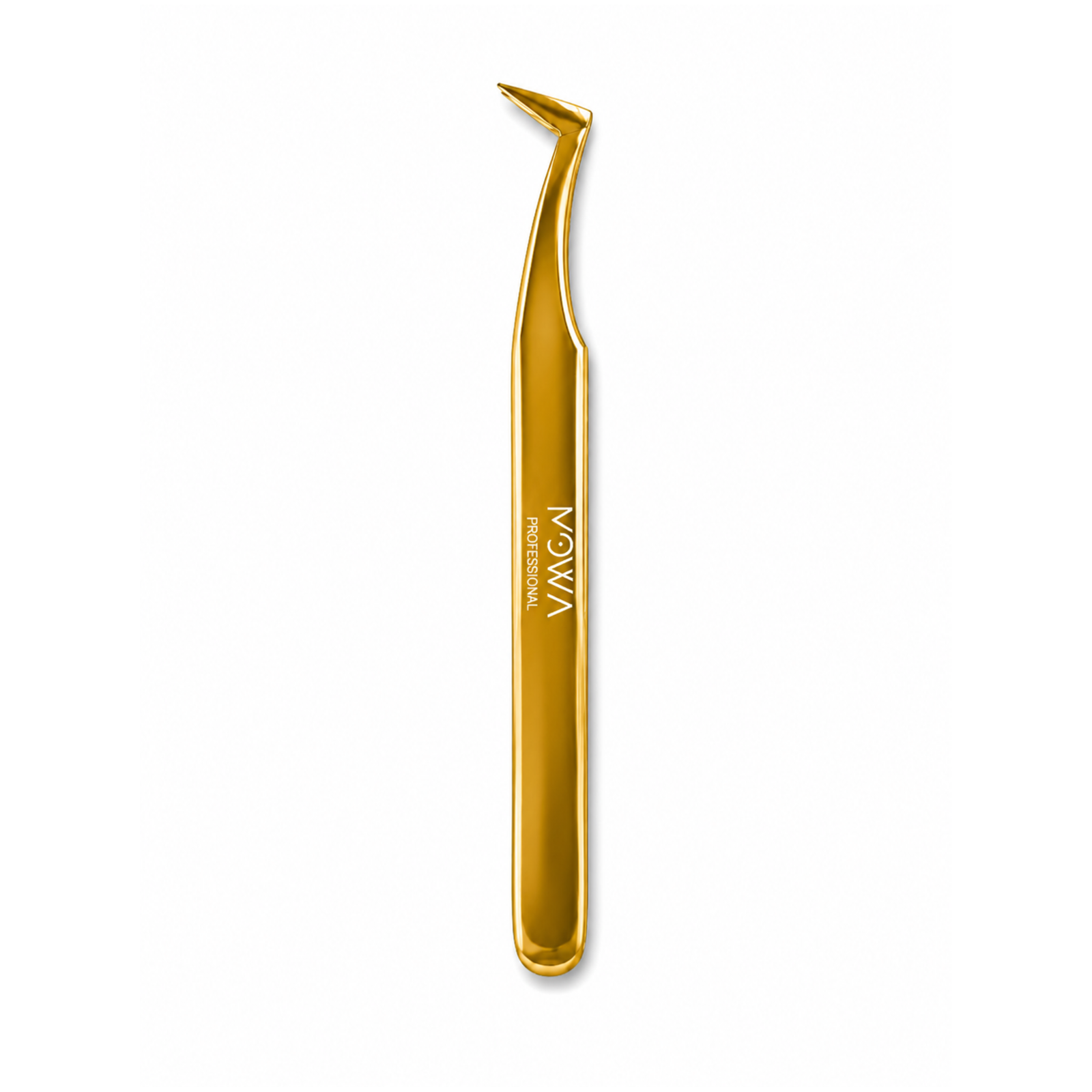 Gold 45 degree volume fan lash tweezer