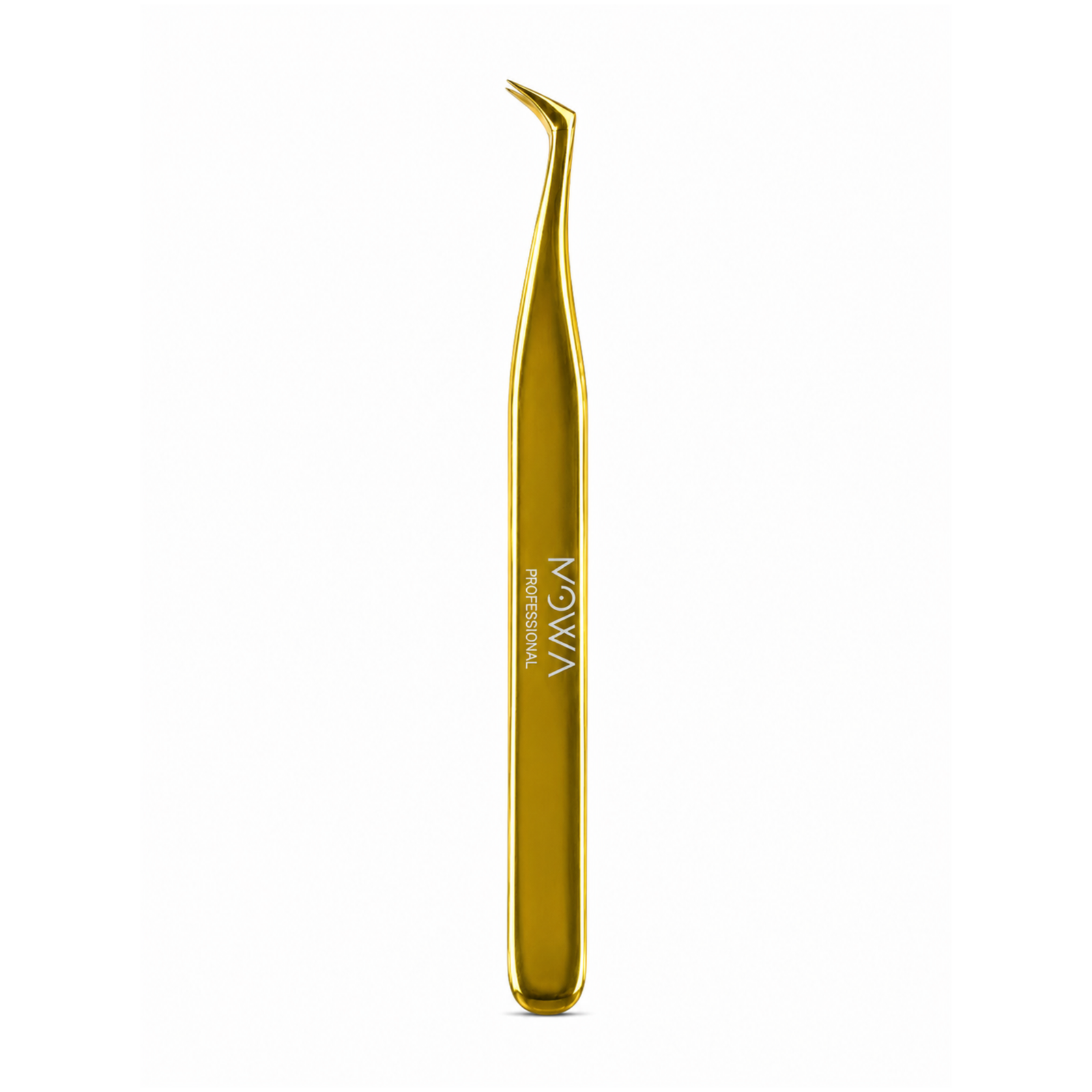 Gold 45 degree angled volume lash tweezer