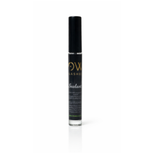 Professional lash extension sealant with precision brush